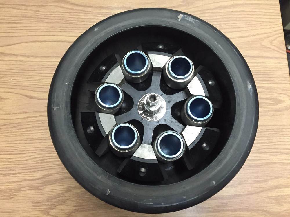 Beckman Js-13.1 Centrifuge Rotor with tubes 13000 Rpm