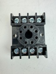 x(3) Custom Connector OT08 8 PINS Din Relay Socket, 10A, 600 VAC,