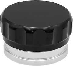 OD Aluminum Alloy Weld Billet On Filler Neck Black Cap Oil Fue Size: 1.5(38mm)
