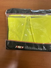 Protective Industrial Products Zipper Mesh Vest Class 2 Hi-Vis Yellow Ansi Type