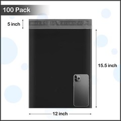 Ultra Heavy Duty 5MIL Poly Mailers Shipping Mailing Poly Bags 12in X 15.5in