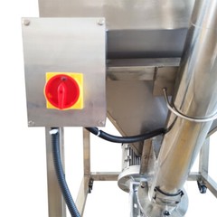 220V Screw Type Automatic Feeding Loading Machine Upload Transit 1Kw