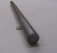 4140 Alloy CF Steel Rod Round Bar, 1 3/8″ Dia. x 2 Ft Length