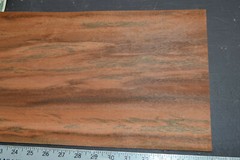 Tigerwood Raw Wood Veneer Sheet 9 x 35 inches 1/42nd UGLY! 7649-34