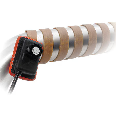 Briskheat Hstat101008 Heating Tape, Adjustable Thermostat Control, 120Vac,