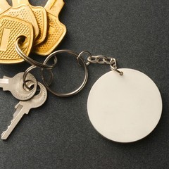 Stamping Blank Brass Round DIY Crafts Tags Silver, 12mm/0.5″, Pack of 12