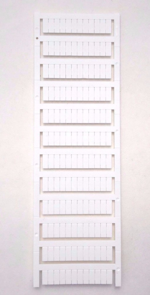 DIN Rail Terminal Block Marking Labels 288 Qty TM26W Dinkle DK2.5 DK2.5N Tags