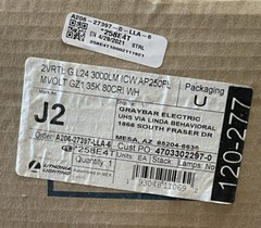 🔥1 Unit ~ Lithonia Lighting 2VRTL G L24 3000LM ICW AP250FL (258E4T) 🔥