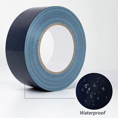 Navy Blue Duct Tape- 2 inches x 45 Yards, Waterproof & All-Weather, No Residue