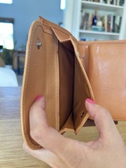Gillio Firenze Pocket Mia Cara Undyed Epoca Leather with Amica Misprint