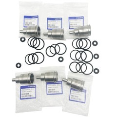 21515329 21401136 For Volvo D13 D11 D16 6PCS Fuel Injector Sleeve Cup Set