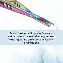 CASTROVIEJO Stitch MicroSurgical Scissors Sharp/Sharp 5.5″STRAIGHT High Quality