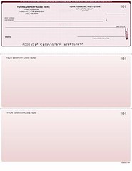 Printed Computer Checks Comparable With QuickBooks w / CUSTOM Logo 100 Checks