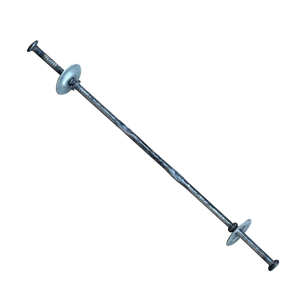 Sandbaggy 8″ x 1 ⅝” Standard Snap Ties for Concrete Forms – 1″ Cup Loose Washer