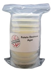 Sterilized Potato Dextrose Agar (PDA) 10, 100mm x 15mm Plates