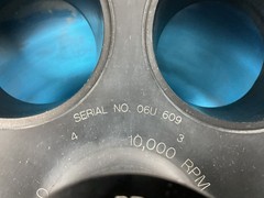 Beckman Coulter JLA-10.500 Fixed Angle Centrifuge J Series Rotor with 6 Inserts