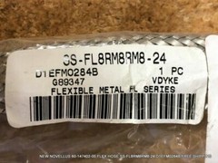 NEW NOVELLUS 60-147402-00 FLEX HOSE SS-FL8RM8RM8-24 D1EFM0284B FREE SHIPPING