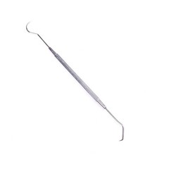 Dental Explorer Probe Hook Pick Double End Stainless Steel Dentist Teeth Clean