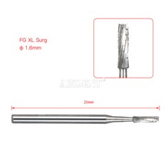 Dental Round Tungsten Carbide Tungsten Steel Burs F High Speed Handpiece AZDENT