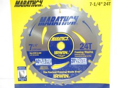 239960 New In Box; Irwin 14030 Framing/Ripping Saw Blade 4XK56; 7-1/4″ OD