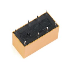 HK19F DC 12V Coil DPDT Relay 10PCS 8 Pin PCB General Purpose Signal Power Relay