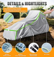 Tractor Cover for John Deere, Kubota, and New Holland – 600D Oxford Fabric fo…