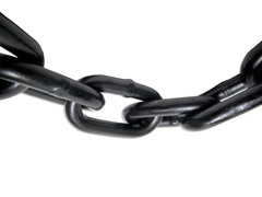 3/16″ x 10′ Black Powder Coated Grade 30 Proof Coil Safety Chain Swing Set