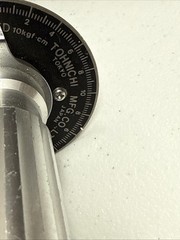 Tohnichi 10 FTD Dial Indicating Type Torque Driver 2-10, 0.2kgf.cm, 1/4″ Hex