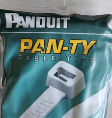 PANDUIT PAN-TY Cable Ties 300 Pcs 7.4 Inches PLT2S-C86 Blue