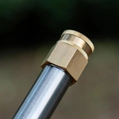 Brass Garden Hose Adapter, 3/4″ GHT Female x 3/4″ NPT Female Swivel Connector, P
