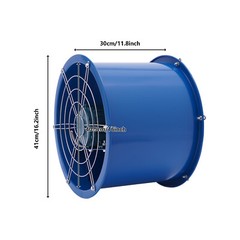 12″ 16″ Fan Blower Axial Exhaust Fan Ventilator Extractor Blower