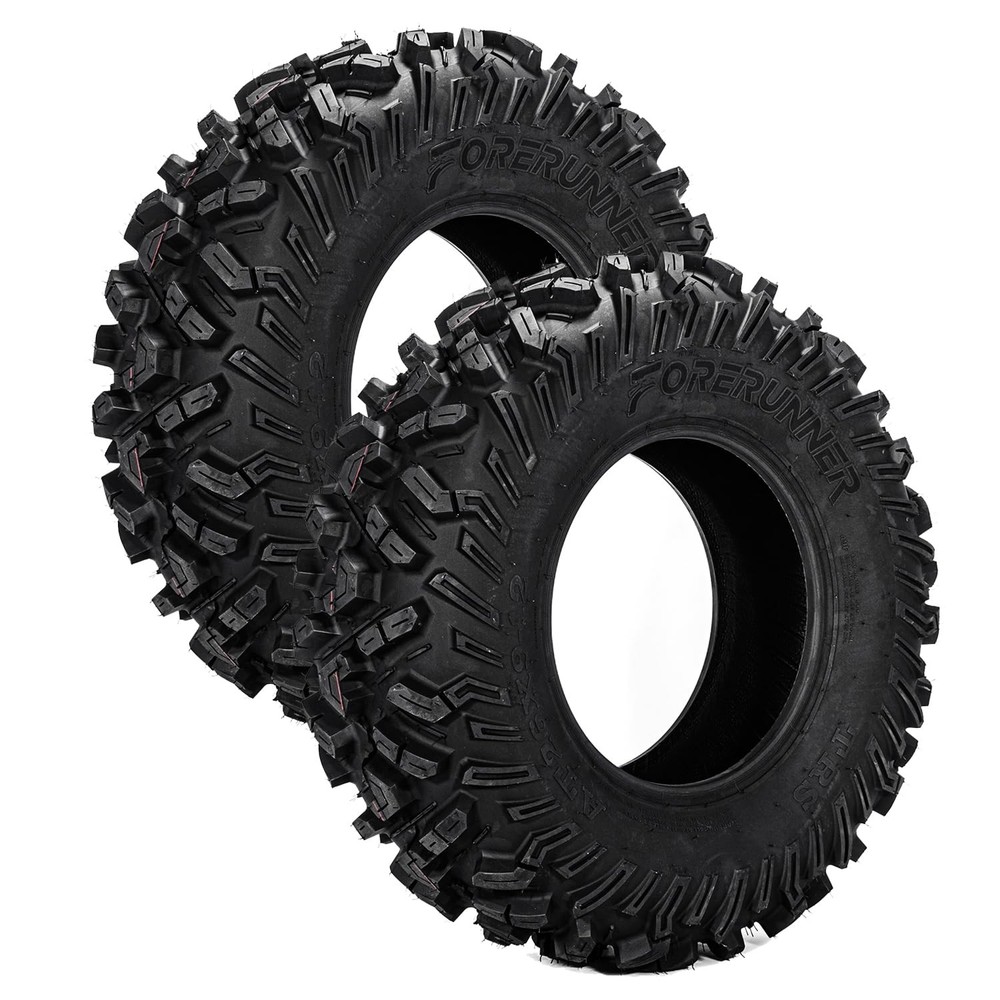 FORERUNNER 26×9-12 ATV Tires, All Terrain (Pack of 2, Tubeless)