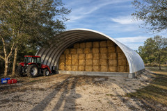 40x70x20 DuroSPAN Steel Quonset Building Kit DIY Home Open Ends