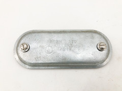 Lot of 5 New Killark 570 Steel Conduit Body Covers 1-1/2″ Form 7
