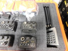 6 pack Bendix King BK DPHX5102X Wildland Fire Radio Kit P25 VHF Digital Portable