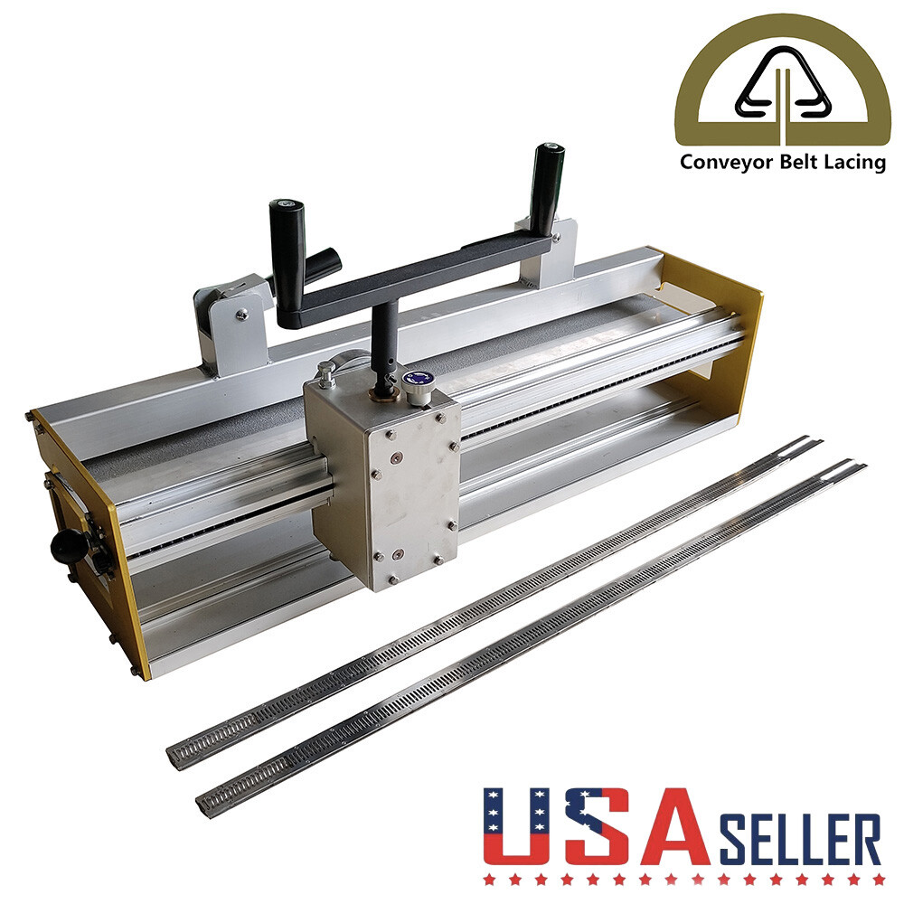 New 24″ Roller Lacer Manual Conveyor Lacing Belt Tool Same as Flexco Clipper