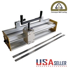 New 24″ Roller Lacer Manual Conveyor Lacing Belt Tool Same as Flexco Clipper