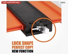 Saker Contour Gauge (5 Inch Lock) Profile Tool- Adjustable Lock-Precisely Copy