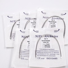 Dental Orthodontic Round Arch Wire Upper/Lower Niti Thermal Activated All Size