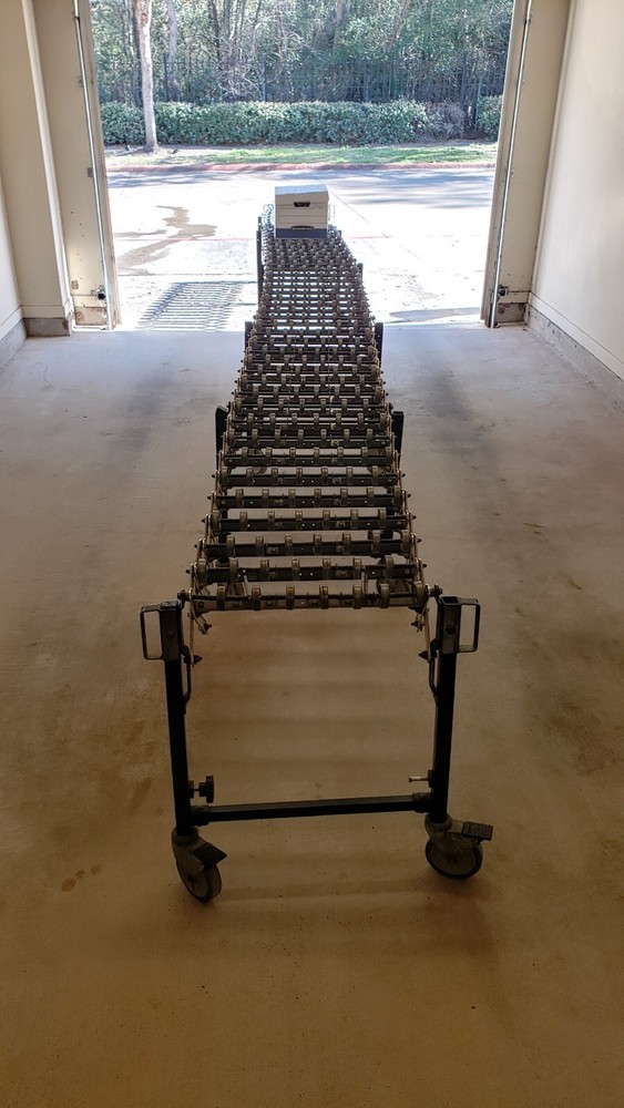 BESTFLEX PORTABLE 18″ By 24′ EXPANDABLE SKATE WHEEL ROLLER CONVEYOR