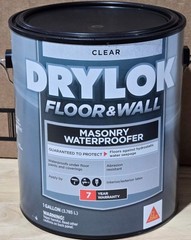 Drylok 1 gal. Clear Interior Exterior Floor Wall Basement Masonry Waterproofer G