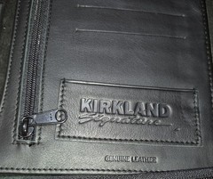 🔥Kirkland Signature Premium Leather 7-Ring Binder New Classic Planner Zip Case
