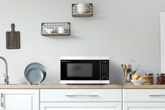 Sharp Compact Countertop Microwave Oven Removable 10 Carousel Turntable 700