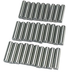 30PCS 1/8 X 1/2 Dowel Pins,1/8 Inch X 1/2 Inch Metal Dowel Pins,Shelf Pegs