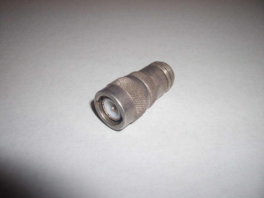AIM UG-565/U N TYPE FEMALE TO C TYPE MALE ADAPTER CONNECTOR USED