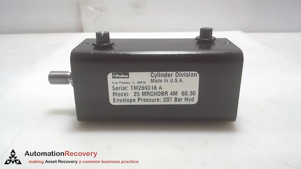 PARKER 25 MRCHDBR 4M 60.00 SERIES CHD, COMPACT HYDRAULIC CYLINDER, NEW* #292857
