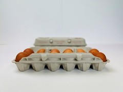 Printed Egg Carton (Barn/Rooster) – 100 UNITS