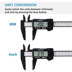 6″ 150mm Digital Caliper Micrometer LCD Gauge Vernier Electronic Measuring Tool