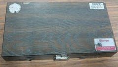 Starrett Webber – RS81A1 – Steel, English, Gr. 2 Gage Block Set – 81 pcs – QD16
