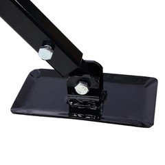Hydraulic Receiver Hitch Crane 1000lb Cap Swivel 24-78in Lift Range